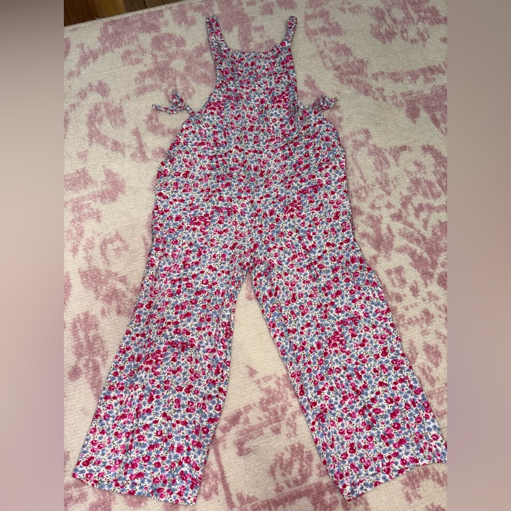 Vignette Floral Overall Jumpsuit Toddler Girl 2T